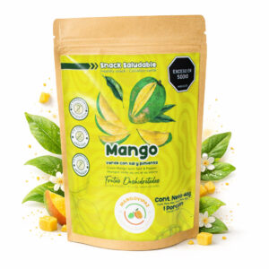 mango verde con sal pimienta deshidratado